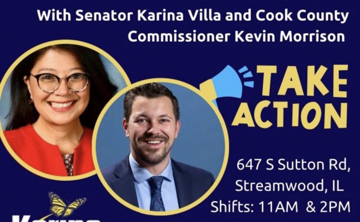 Day of Action Canvass with State Senator Karina Villa