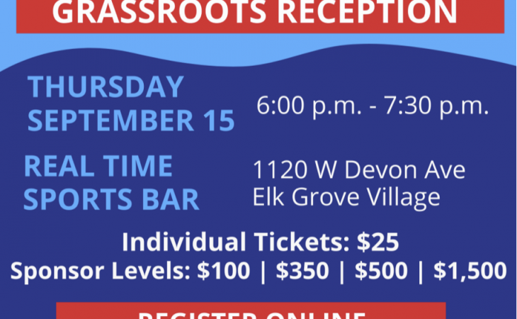 Grassroots Reception for Kevin Morrison for Commissioner, 15th District!