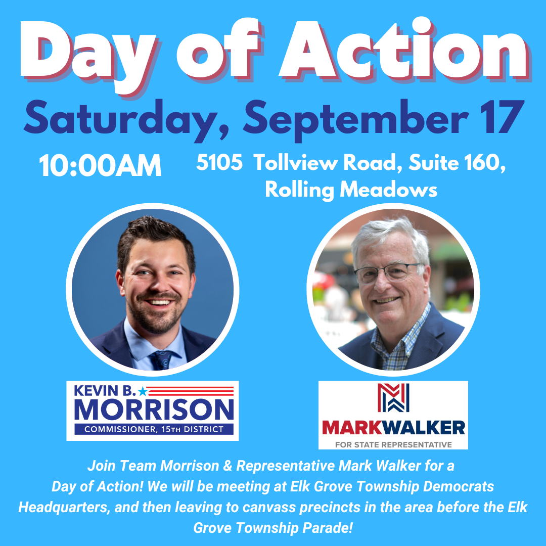 Day of Action with State Representative Mark Walker!