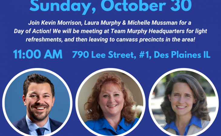 Day of Action with Senator Laura Murphy and State Representative Michelle Mussman!